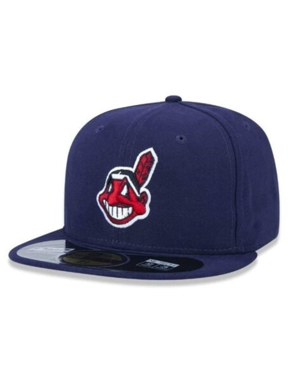NEW Cleveland Indians CLE MLB Men's 59FIFTY Fitted Cap - 5950 Hat NWT